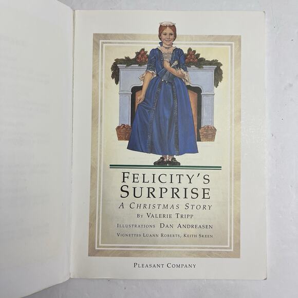 American Girl Book 3 Felicitys Surprise A Christmas Story 1991 First Edition - Picture 2 of 6